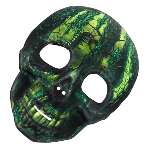 IMIKEYA Halloween-maske Menschliches Skelett Halloween-partymaske Leistungsmasken Gruselige Maske Schreckliche Maske Vollkopfmaske Halloween-kopfmaske Maskerade-schädelmaske Eva von IMIKEYA