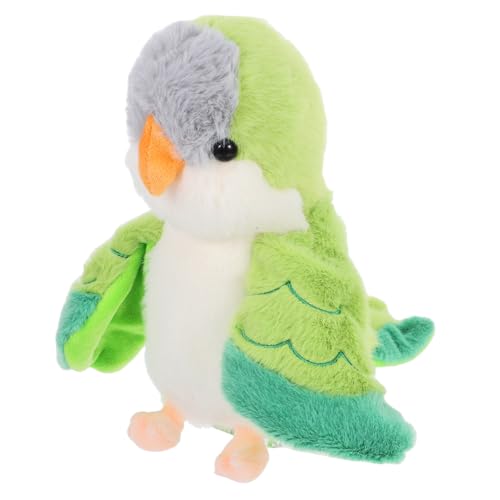 IMIKEYA Handpuppenspielzeug Papageienspielzeug Vogelspielzeug Für Sittiche Kleine Vogelspielzeug Fingerpuppen Vogel Stofftier Papageienpuppe Vogel Handpuppe Vogelpuppe Tierpuppe Plüsch von IMIKEYA