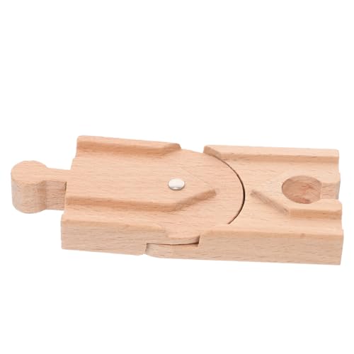 IMIKEYA Holzeisenbahn Zubehör Selbstgemacht Eisenbahnschienen für 3-Jährige Gebogene Holzeisenbahnschienen Stabiler Gleisblock aus Robustem Holz Spielzeug für Kreative Zuglayouts IMIKEYA Holzeisenbahn Zubehör Selbstgemacht Eisenbahnschienen für 3-Jährige Gebogene Holzeisenbahnschienen Stabiler Gleisblock aus Robustem Holz Spielzeug für Kreative Zuglayouts von IMIKEYA