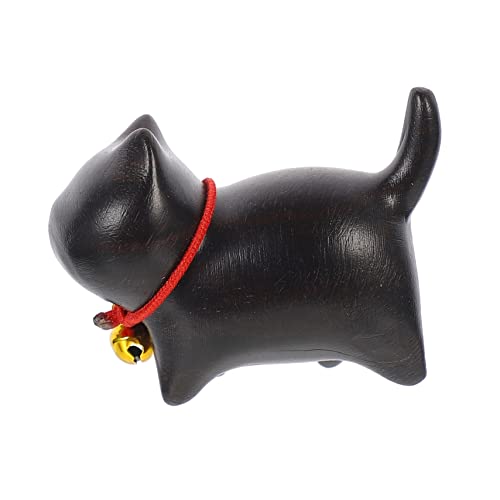 IMIKEYA Kätzchenglocken Ornament Katzenleckereien Interaktives Katzenspielzeug Aquarium Ornamente Katzenzubehör Spielzeuge Hüpffiguren Cartoon Katze Plüsch Katzenkratzer von IMIKEYA