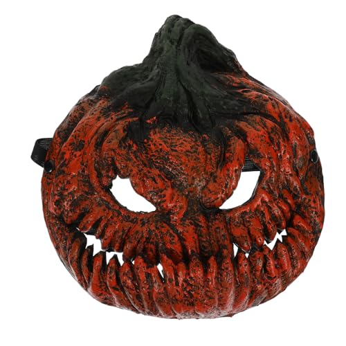 IMIKEYA Kürbismaske Maskerade Partymaske Karneval Partyzubehör Maske Für Festival Maske Für Outdoor Cosplay Requisite Halloween Party Maske Horror Stil Maske Karnevalsmaske von IMIKEYA