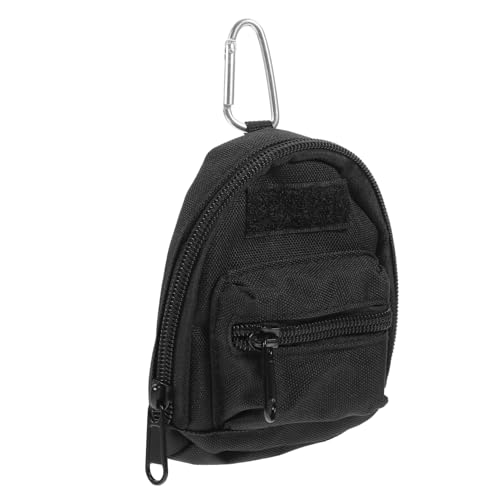 IMIKEYA Mini Rucksack Ohrhöreretui Schlüsselanhänger Geldbörse Kleingeldtasche Für Kopfhörer Kleine Tasche Für Karten Und Praktisches Accessoire von IMIKEYA