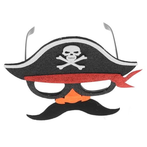 IMIKEYA Piratenmaske Im Piratenstil Mit Augenrahmen Halloween Kostümzubehör Für Partys Cosplay Requisite Für Fasching Und Karneval Perfekte Dekoration Für Outdoor Events von IMIKEYA