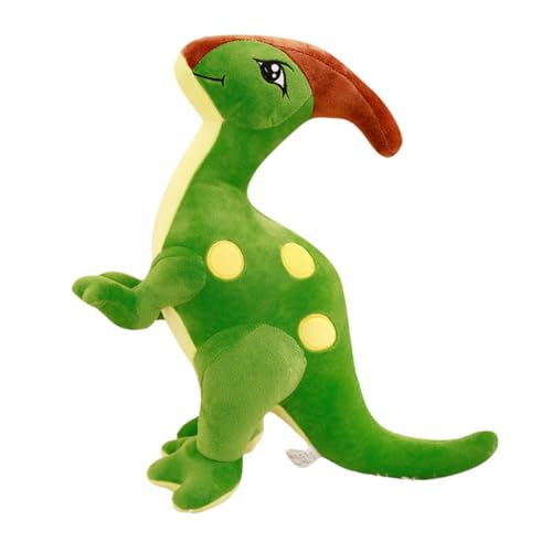 IMIKEYA Plüsch Dinosaurier Parasaurolophus Weiche Stoffpuppe Grün Für Heimdekor Und Spielspaß Cartoon Dinosaurier Plüschtier von IMIKEYA