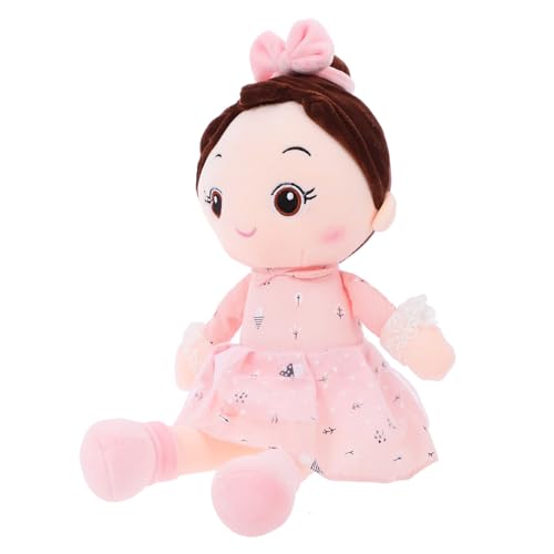 IMIKEYA Plüsch Puppe Weiches Cartoon Mädchen Mit Blumigem Kleid Einschlafhilfe Für Kleinkinder Von Jahren Perfektes Für Mädchen von IMIKEYA