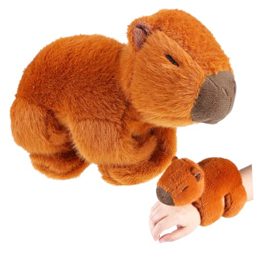 IMIKEYA Plüsch Schlagarmband Capybara Niedliches Gefülltes Capybara Stofftier Armband Kuscheliges Zappelspielzeug Für Dekoration von IMIKEYA