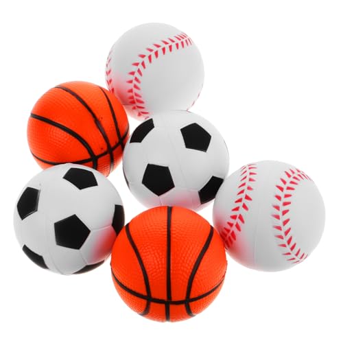 IMIKEYA Quetschbälle Sportliche Mini Fußball Basketball Und Baseball Handspielzeuge Für Entspannungs Und Sensory Toys von IMIKEYA