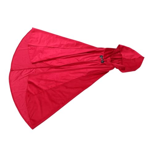 IMIKEYA Mittelalterlicher Umhang Mit Kapuze in Burgunderfarbe Renaissance-Design Für Halloween-Partys Cosplay Und Bühnenauftritte Aus Weichem Spandex-Material Für Komfort Und IMIKEYA Mittelalterlicher Umhang Mit Kapuze in Burgunderfarbe Renaissance-Design Für Halloween-Partys Cosplay Und Bühnenauftritte Aus Weichem Spandex-Material Für Komfort Und von IMIKEYA