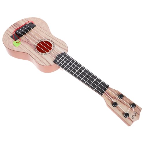 IMIKEYA Simulation Ukulele Für Saitige Musikinstrumente Ukulele Zum Lernen Und Perfektes Gitarrenspielzeug Für Kleine Musiker Buntes Design von IMIKEYA