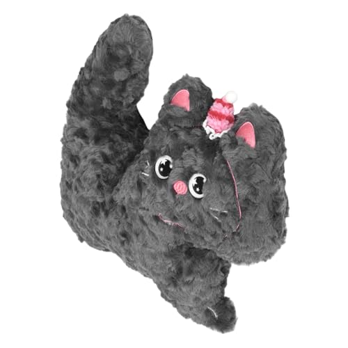 IMIKEYA Süße Plüschkatze Kawaii Katzenplüsch Weiches Stofftier Große Plüschkatze Niedliches Kuscheltier Für Perfektes Schlaf Und Spielgefährte von IMIKEYA