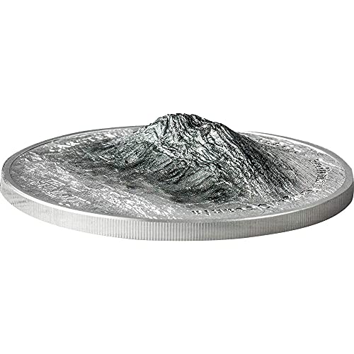 IMPACTO COLECCIONABLES Carstensz-Pyramide 7 Gipfeln. Pirámide de Carstensz. 5 Oz Plata 25$ Cook Islands 2020 von IMPACTO COLECCIONABLES