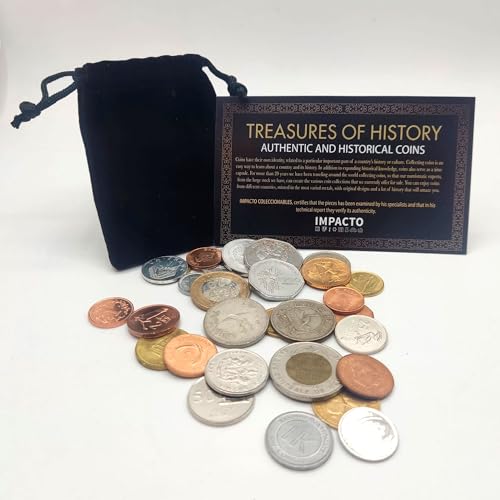IMPACTO COLECCIONABLES | Sammlung von 30 authentischen Münzen aus Afrika – Einzigartige Sammlerstücke ohne Wiederholungen, original und von Experten Zertifiziert IMPACTO COLECCIONABLES | Sammlung von 30 authentischen Münzen aus Afrika – Einzigartige Sammlerstücke ohne Wiederholungen, original und von Experten Zertifiziert von IMPACTO COLECCIONABLES