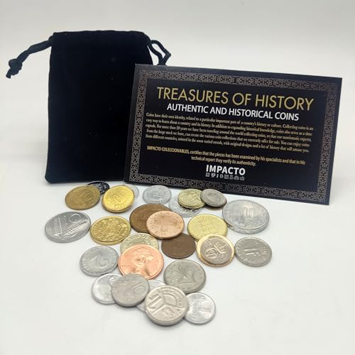 IMPACTO COLECCIONABLES | Sammlung von 30 authentischen Münzen aus Europa – Einzigartige Sammlerstücke ohne Wiederholungen, original und von Experten Zertifiziert IMPACTO COLECCIONABLES | Sammlung von 30 authentischen Münzen aus Europa – Einzigartige Sammlerstücke ohne Wiederholungen, original und von Experten Zertifiziert von IMPACTO COLECCIONABLES