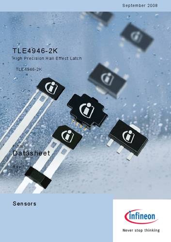 Infineon Technologies Magnetsensor TLE49462KHTSA1 2.7 - 18V Messbereich: 0.5 - 3.5 mT SC-59-3 Tape o von INFINEON TECHNOLOGIES