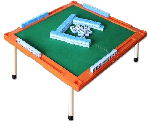 ININOSNP Mini-Klapptisch-Mahjong-Set, Majiang-Reiseset, professionelles chinesisches Mahjong-Set von ININOSNP