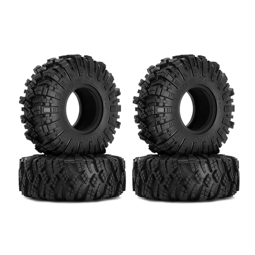 INJORA 1.55" Mud Terrain Reifen - Kraken Claw Wheel Reifen für Axial AX90069 UTB18 MST JIMNY RC Crawler Auto, T1507 von INJORA