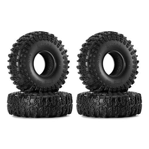 INJORA 1.9" Cling On Reifen 120 * 42mm S5 für TRX4 SCX10 1/10 RC Crawler von INJORA