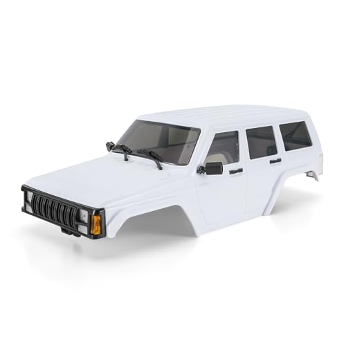 INJORA 6,10 Zoll Radstand ABS Hardtop Cherokee Karosserie für 1/18 RC Crawler TRX4M Bronco Defender Chassis von INJORA