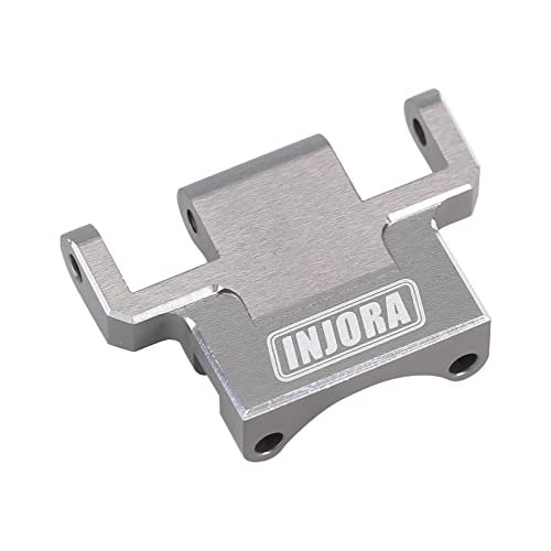 INJORA Hinterachse Truss Upper Link Halterung Upgrade Teile für Axial SCX24 Deadbolt C10 JLU Gladiator Bronco 1/24 Crawler Auto,Grau von INJORA