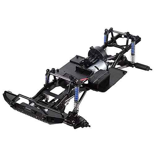 INJORA RC Auto Rahmen 313mm Radstand RC Frame RC Zubehör RC Chassis für 1/10 RC Crawler Car SCX10 II von INJORA