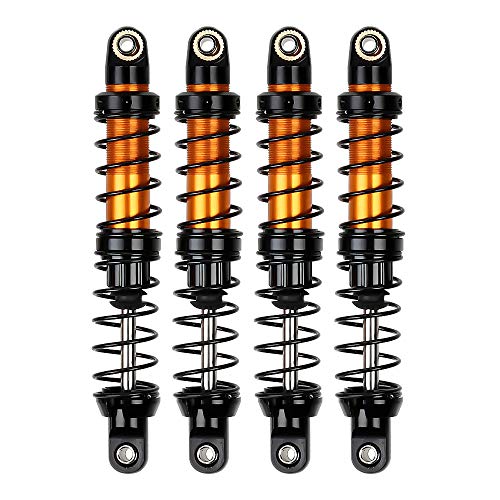 INJORA RC Stoßdämpfer 4pcs RC Shock Absorber RC Dämpfer Set für 1/10 RC Crawler Car Axial SCX10 90046 AXI03007 TRX4 TRX6 (110mm) von INJORA