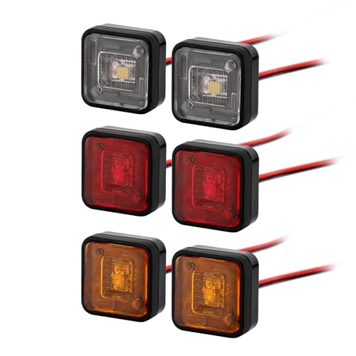 INJORA Seitenmarkierungslichter Warnlichter 10x10mm für RC-Autos INJORA Seitenmarkierungslichter Warnlichter 10x10mm für RC-Autos von INJORA