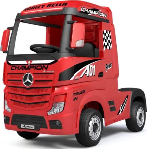 INJUSA -Runruntoys Mercedes Benz Actros Truck 12V R/C, Mehrfarbig 4080 von INJUSA