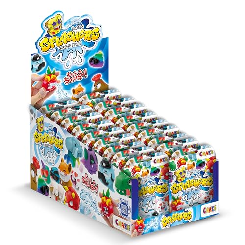 Craze MISC - Splashers 18er Pack Wasserspritztiere für Kinder, Badetiere 16 Verschiedene Spritztiere zu Sammeln - 18 Stück Badewannenspielzeug von INKEE