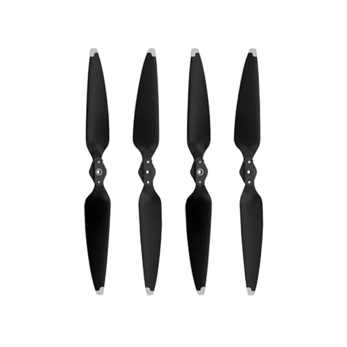 INKMHZTK 2 Paar Propeller for D-JI Air 3 Drone Noise Reduktion Quick Release Propeller Paddle Ersatz Teile Propeller Drone Zubehör(Silver) von INKMHZTK