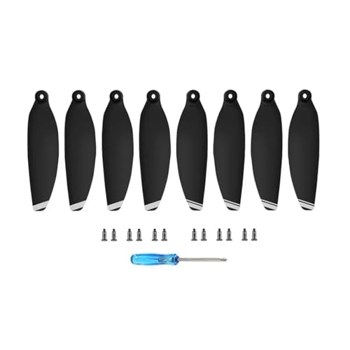 INKMHZTK Leichtes Gewicht for D-ji Mavic Mini 2/SE Drohnen-Requisiten Flügel-Fans Flügel-Zubehör Drohnen-Paddel-Propeller(Silver-2 Pairs) von INKMHZTK