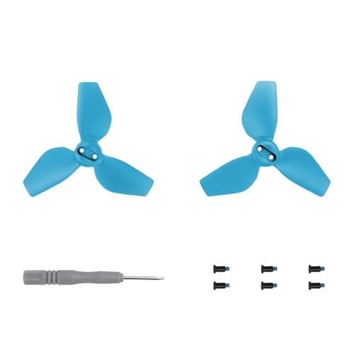 INKMHZTK Propeller for D-JI Neo Handheld Flug Kamera 2016S Farbe Paddle Leichte Fans Flügel Handheld Drone Zubehör(1 Pair Blue) von INKMHZTK