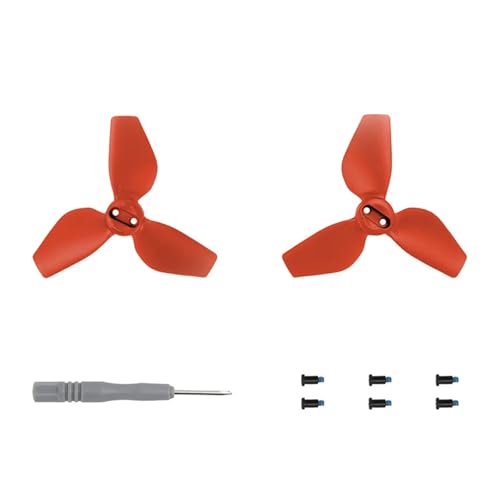 INKMHZTK Propeller for D-JI Neo Handheld Flug Kamera 2016S Farbe Paddle Leichte Fans Flügel Handheld Drone Zubehör(1 Pair Red) von INKMHZTK