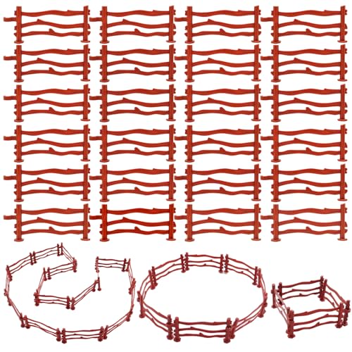 INNAL 80 Stück Pferdezaun Spielzeug Fechten Zubehör Spielzeug Mini Pferd Corral Zäune Bauernhof Koppel für Pädagogische Geschenke für Kleinkinder und DIY-Hofspielzeug Mikro-Landschaftsdekoration INNAL 80 Stück Pferdezaun Spielzeug Fechten Zubehör Spielzeug Mini Pferd Corral Zäune Bauernhof Koppel für Pädagogische Geschenke für Kleinkinder und DIY-Hofspielzeug Mikro-Landschaftsdekoration von INNAL