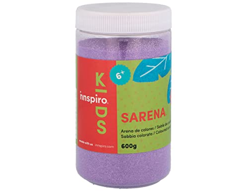 INNSPIRO Violett Sand 600 Gr., für Dekoration und Bastelarbeiten von INNSPIRO