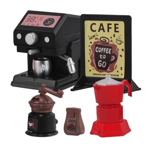 INOOMP 1satz Miniatur Kaffeeshop Zubehör Detailliertes Puppenhaus Modell Mit Realistischem Kaffeeautomaten Für Fotografie Und Kreative Präsentation INOOMP 1satz Miniatur Kaffeeshop Zubehör Detailliertes Puppenhaus Modell Mit Realistischem Kaffeeautomaten Für Fotografie Und Kreative Präsentation von INOOMP