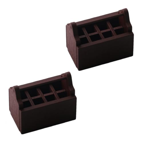 INOOMP 2 Stück Mini -Kaffeewerkzeugkiste Artikel Bauernmöbel Mini-Zubehör Mini -Toolbox werkzeugkoffer Mini-Möbelverzierung dekorative Mini-Werkzeugkiste Holz Coffee INOOMP 2 Stück Mini -Kaffeewerkzeugkiste Artikel Bauernmöbel Mini-Zubehör Mini -Toolbox werkzeugkoffer Mini-Möbelverzierung dekorative Mini-Werkzeugkiste Holz Coffee von INOOMP