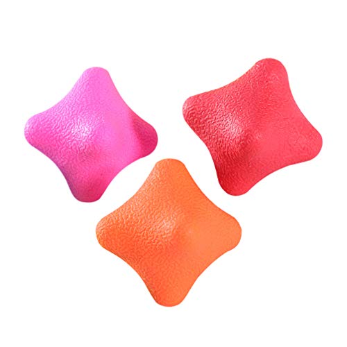 INOOMP 6Pcs Reaktionskugel Reaktionsreflexkugel Gummi -Reaktionskugel Training Kugel Fitnesskugel Für Alle Altersgruppen von INOOMP