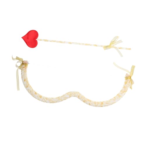 INOOMP -Halloween-Kostüm Tag Kostüm Damen Bogen romantische Verzierung Kind Halloween- -Kostüm Amorpfeil rosa Mini-Bastelbögen -Kostüm für Mädchen Plastik INOOMP -Halloween-Kostüm Tag Kostüm Damen Bogen romantische Verzierung Kind Halloween- -Kostüm Amorpfeil rosa Mini-Bastelbögen -Kostüm für Mädchen Plastik von INOOMP