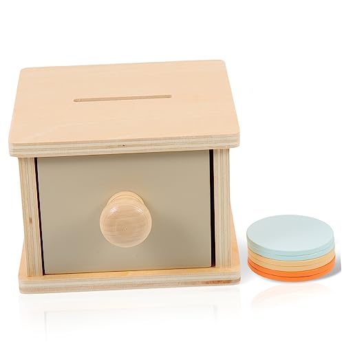 INOOMP Holz Coin Box Für Kleinkinder Pädagogisches Spielzeug Motorik Interaktive Lernhilfe Für Junge Mädchen Und Kleinkinder Sicheres Und Unterhaltsames Spielzeug Zur Entwicklung Von INOOMP Holz Coin Box Für Kleinkinder Pädagogisches Spielzeug Motorik Interaktive Lernhilfe Für Junge Mädchen Und Kleinkinder Sicheres Und Unterhaltsames Spielzeug Zur Entwicklung Von von INOOMP