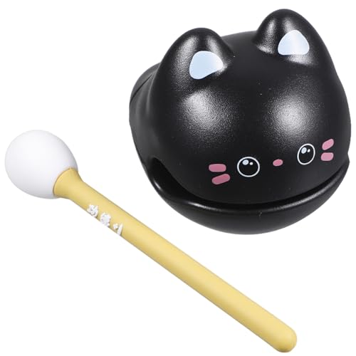 INOOMP Kleines Holzpercussion Katzenform Rhythmus Instrument Musikalisches Lernspielzeug Stab Inklusive Robustes Material Desktop Deko für Büro und Zuhause INOOMP Kleines Holzpercussion Katzenform Rhythmus Instrument Musikalisches Lernspielzeug Stab Inklusive Robustes Material Desktop Deko für Büro und Zuhause von INOOMP
