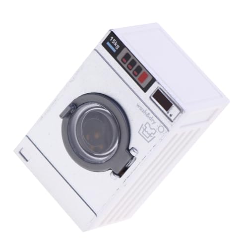 INOOMP Waschmaschine für Puppenhaus Realistisches für Rollenspiele und Miniaturmöbel Dekoration INOOMP Waschmaschine für Puppenhaus Realistisches für Rollenspiele und Miniaturmöbel Dekoration von INOOMP