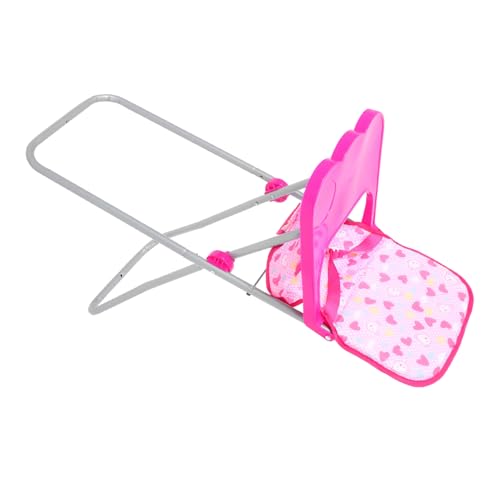 Puppenhochstuhl für Puppen Leichter und Tragbarer Puppenstuhl für Drinnen und Draußen Fördert Kreatives mit Realistischem Fütterungserlebnis Einfach zu Reinigen Puppenhochstuhl für Puppen Leichter und Tragbarer Puppenstuhl für Drinnen und Draußen Fördert Kreatives mit Realistischem Fütterungserlebnis Einfach zu Reinigen von INOOMP