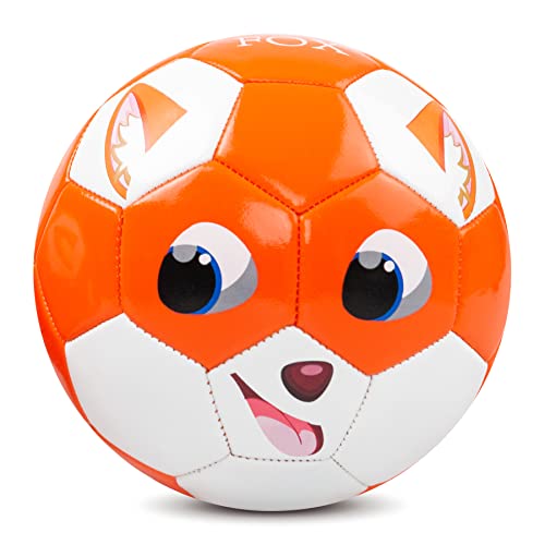 INPODAK Football for Toddlers 1-3, Kids Football, Football Size 2, Garden Game Ball, Football Toys Gift for Boys Girls Outdoor Lawn Beach von INPODAK