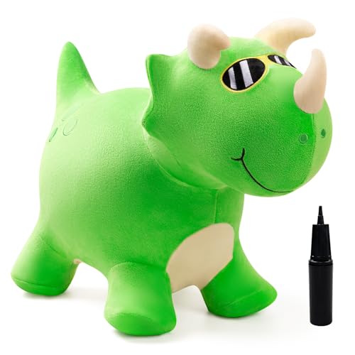 INPODAK Dinosaurier Hüpftier,Hüpftier für Kinder ab 1 2 3 4 5 6 Jahre,Abziehbar&Waschbar Hüpfpferd Mit Handpumpe,100kg Belastbar,Springpferd Spielzeug für Kinder,Weihnachten Geburtstag Geschenk INPODAK Dinosaurier Hüpftier,Hüpftier für Kinder ab 1 2 3 4 5 6 Jahre,Abziehbar&Waschbar Hüpfpferd Mit Handpumpe,100kg Belastbar,Springpferd Spielzeug für Kinder,Weihnachten Geburtstag Geschenk von INPODAK