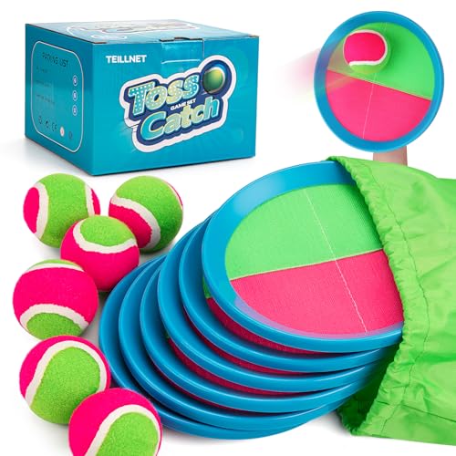 INPODAK Klettspiel Wurf Spiel Kinder, Klettballspiel für Kinder von INPODAK