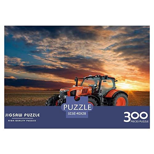 1000 Stück Tractors Puzzles Für Erwachsene Impossible Puzzle 1000 Teiliges Puzzle Lernspiel Spielzeug Geschenk 300pcs (40x28cm) von INTCHE