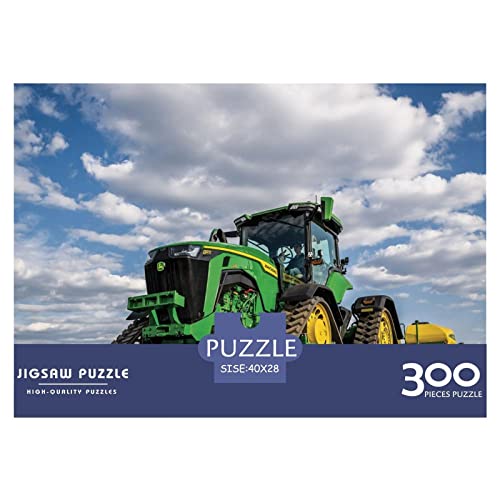 1000 Stück Tractors Puzzles Für Erwachsene Impossible Puzzle 1000 Teiliges Puzzle Lernspiel Spielzeug Geschenk 300pcs (40x28cm) von INTCHE