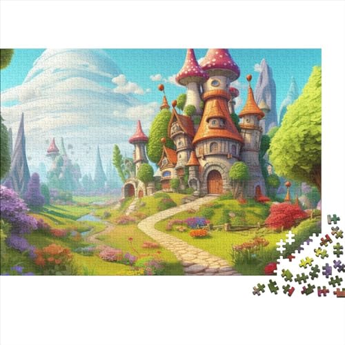 1000 Stück Wonderland (15) Puzzles Für Erwachsene Impossible Puzzle 1000 Teiliges Puzzle Lernspiel Spielzeug Geschenk 1000pcs (75x50cm) von INTCHE