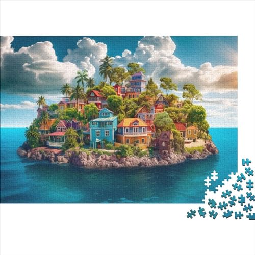 Holiday Bay (22) Puzzle 1000 Teile Erwachsenenpuzzle Puzzle Holzpuzzle Geschicklichkeitsspiel Für Die Ganze Familie Intellektuelles 1000pcs (75x50cm) von INTCHE