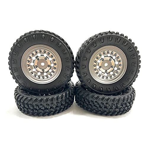 INTCHE 55 Mm 360,3 Beadlock-Radreifen mit Messingring für 1/24 RC Crawler Car Axial SCX24 FMS FCX24 Enduro24 Upgrades,2 von INTCHE